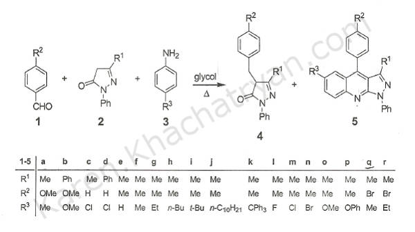 Khachatryan synthesis of pyrazoloquinolines