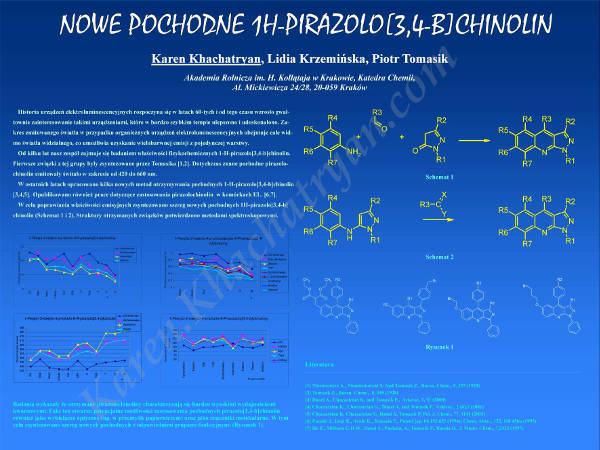 Synteza pirazolo[3,4-b]chinolin